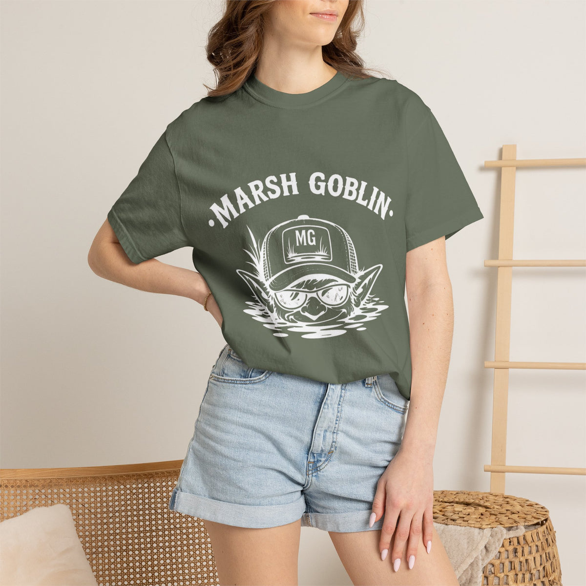Marsh Goblin Logo Comfort Colors® Tee