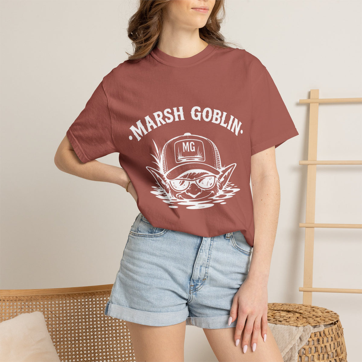 Marsh Goblin Logo Comfort Colors® Tee