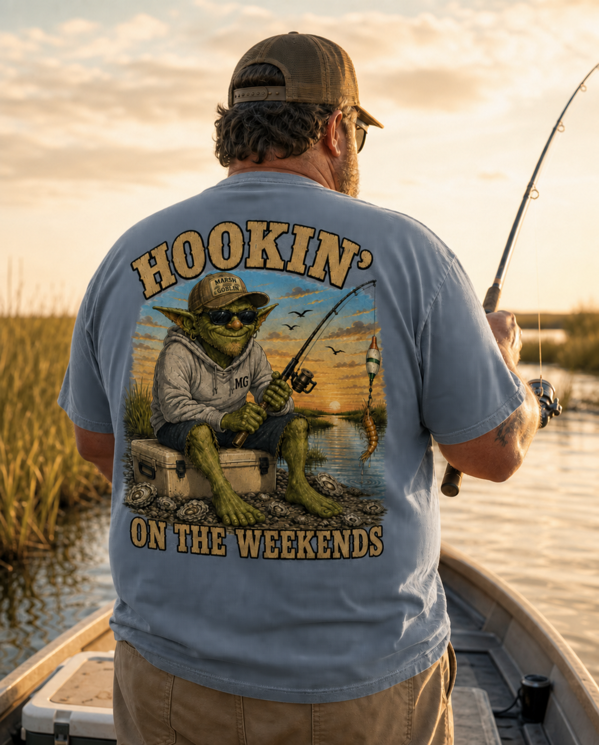Hookin' on the Weekends Comfort Colors® Tee