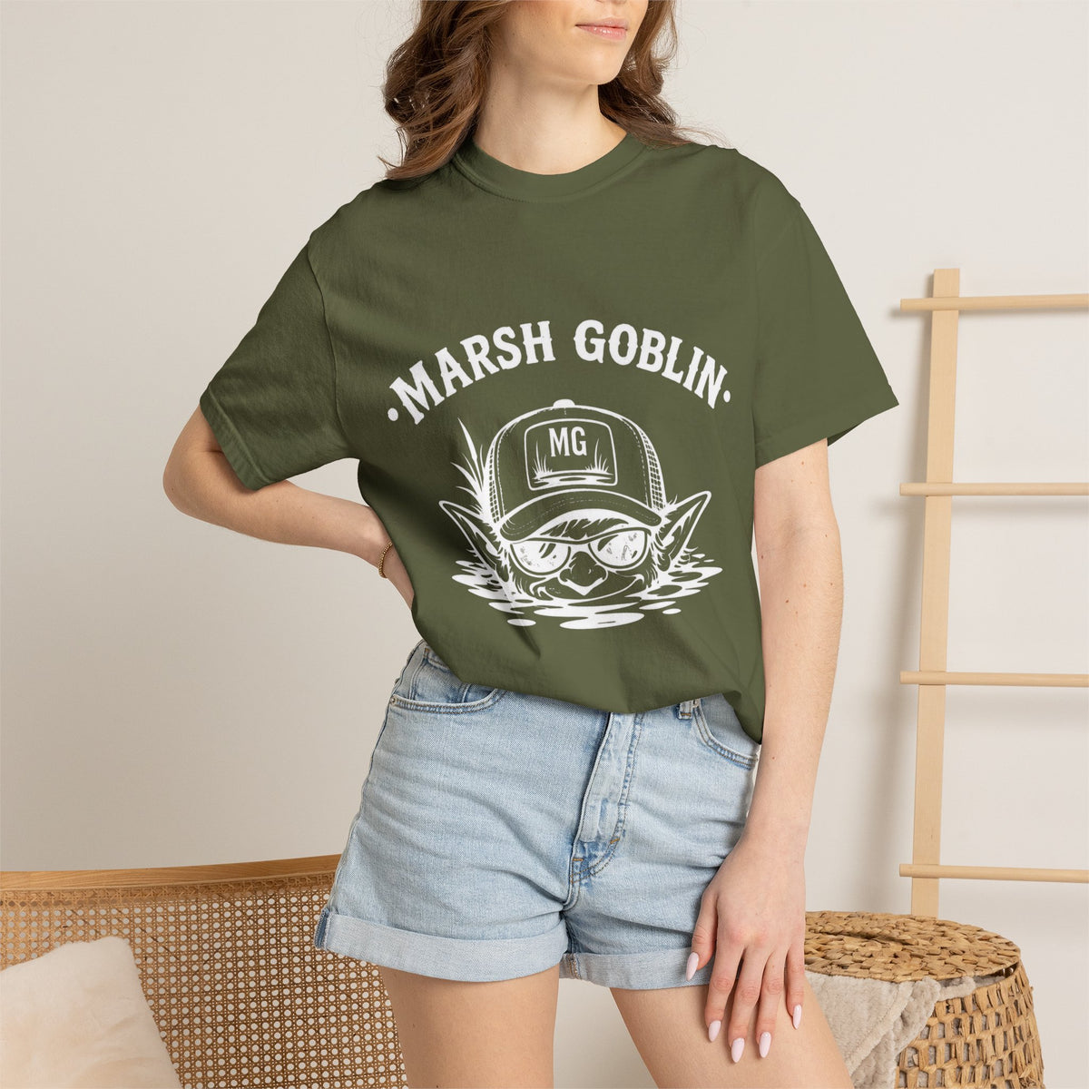 Marsh Goblin Logo Comfort Colors® Tee
