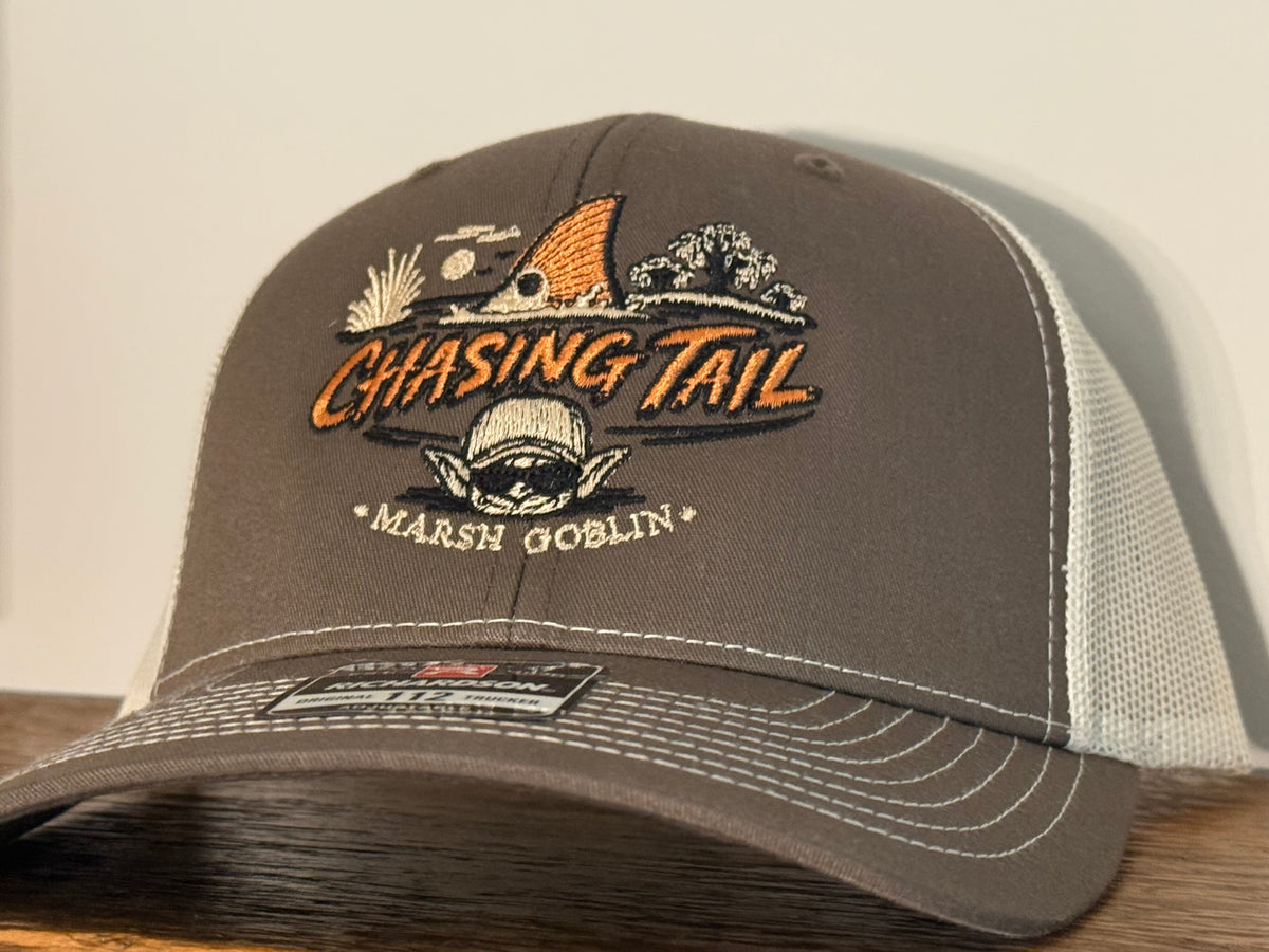 Chasing Tail Embroidered Richardson 112 Trucker Hat