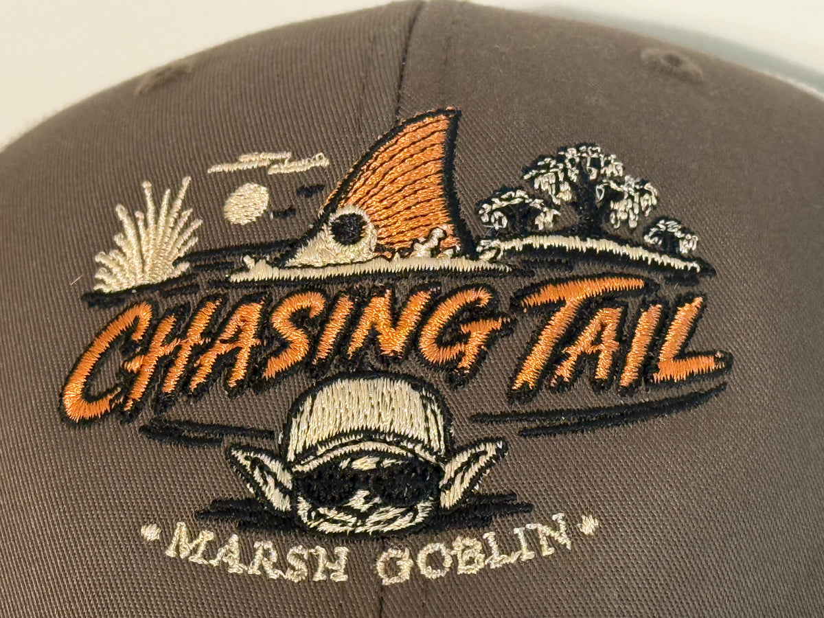 Chasing Tail Embroidered Richardson 112 Trucker Hat